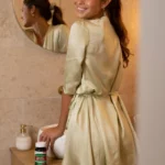 déshabillé kimono en soie