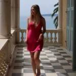 robe rose fuchsia fabriquée en france