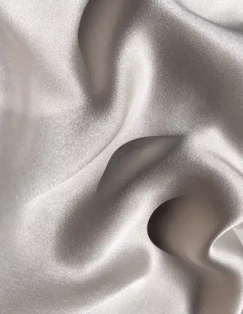 Satin soie champagne made in France