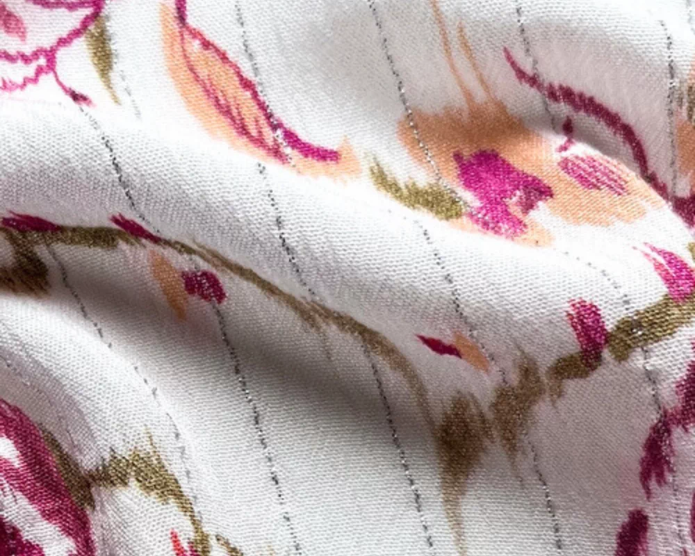 viscose lurex pyjama femme