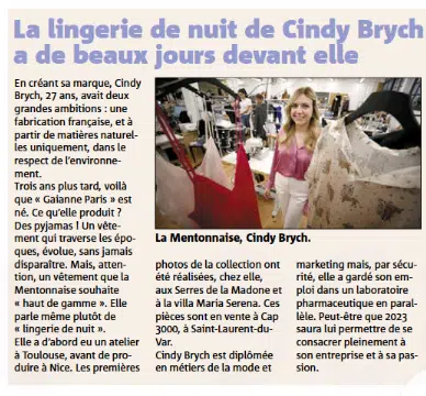 Lingerie Française ecoresponsable