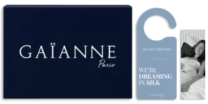 Boîte cadeau Gaïanne en papier de soie incluse avec chaque commande