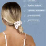 chouchou cheveux 100% soie