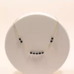 Collier plaqué or perles d'eau douce made in france