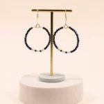 boucles d'oreilles créoles gold filled