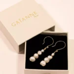 boucles d'oreilles perles d'eau douce naturelles