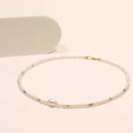 collier femme perles d'eau douce fabriqué france