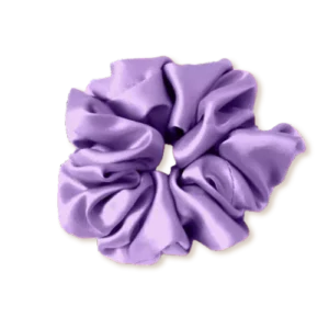 Chouchou 100% Soie de mûrier - Lilas