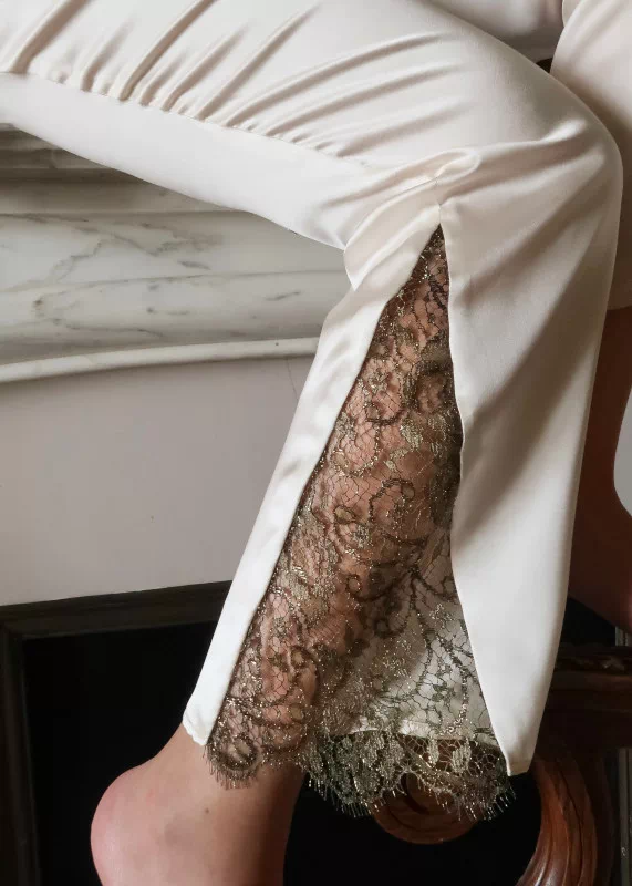 pantalon pyjama femme soie