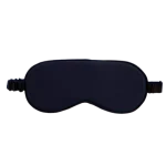 masque de nuit en soie -bleu nuit